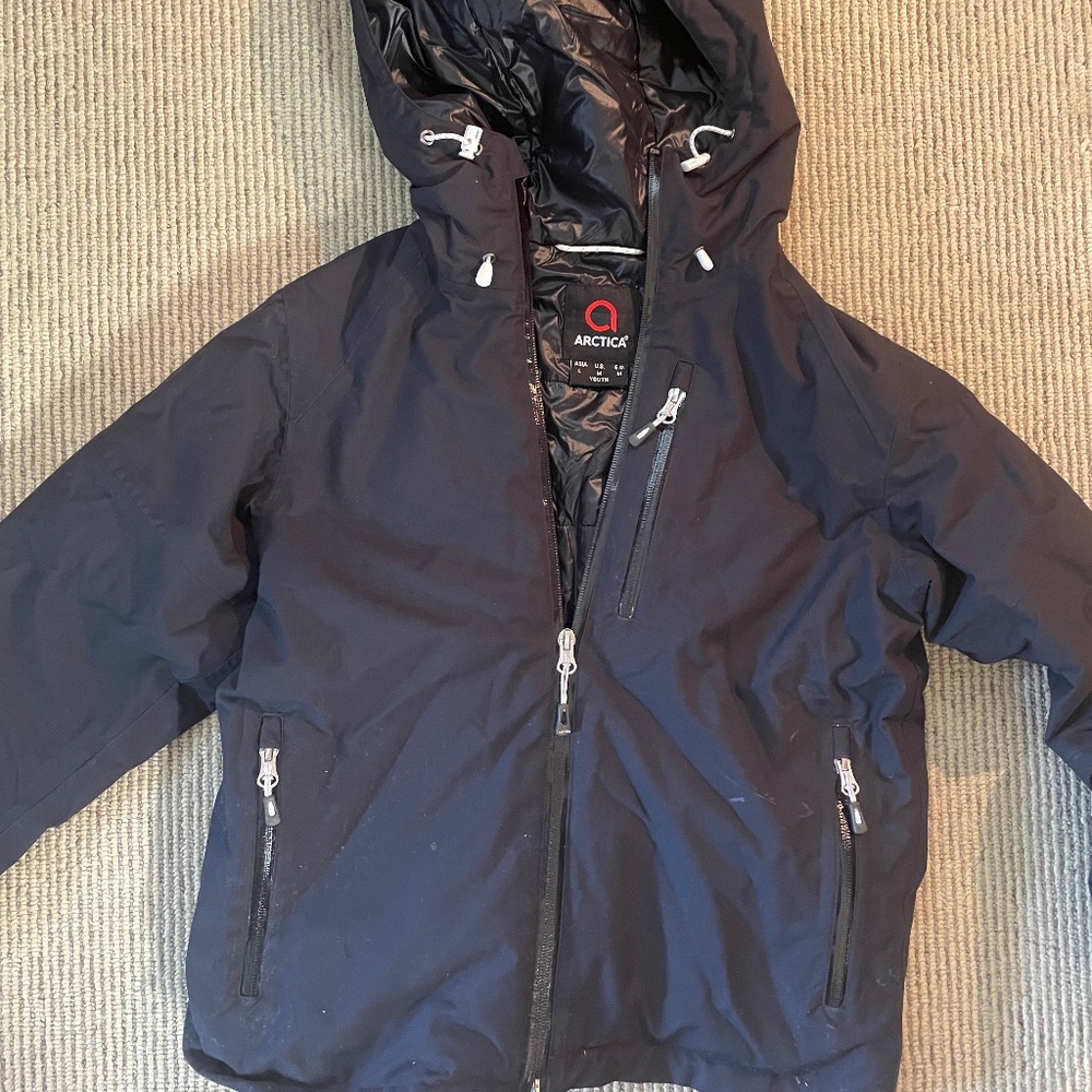 Arctica Black Jacket Youth